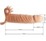Pretty Love CONNOR PENIS SLEEVE + CLITORIS STIMULATOR FLESH