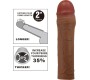 Pretty Love CHANE PENIS SLEEVE WITH 5 CM EXTENSION MULATTO