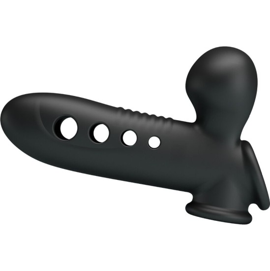 Pretty Love CRANE PENIS SLEEVE WITH AIRBAG BLACK