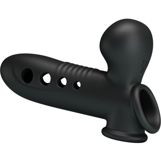 Pretty Love CRANE PENIS SLEEVE WITH AIRBAG BLACK