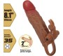 Pretty Love OSMAR PENIS SLEEVE + VIBRATING CLITORIS STIMULATOR