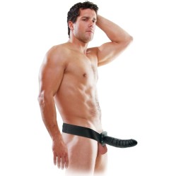 Fetish Fantasy Series 19 CM HOLLOW STRAP-ON BLACK