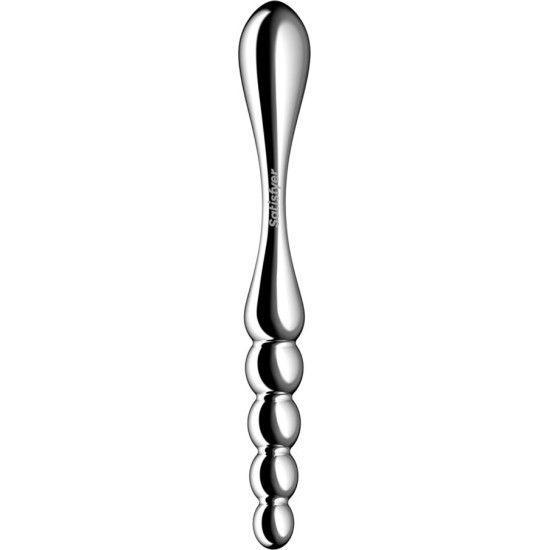 Satisfyer Dildo SATISFYER - STAR FORCE 1 STAINLESS STEEL DOUBLE-ENDED DILDO