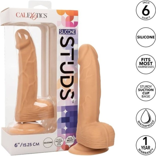 Calexotics SILICONE STUDS 15.24 CM SKIN