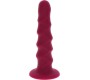 Get Real RIBBED DONG 12 CM RED