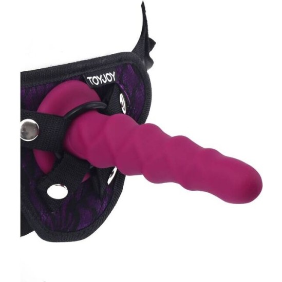 Get Real RIBBED DONG 12 CM RED