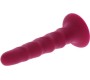 Get Real RIBBED DONG 12 CM RED