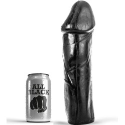 All Black DONG 28 CM WITHOUT TESTICLES