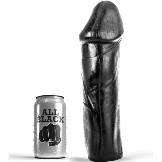 All Black DONG 28 CM WITHOUT TESTICLES
