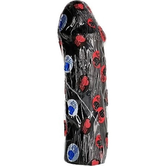 All Black DONG 28 CM WITHOUT TESTICLES