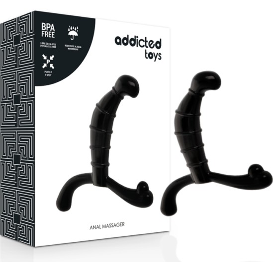 Addicted Toys PROSTATE ANAL PLEASURE BLACK