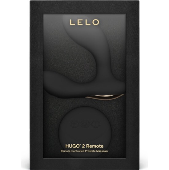 Lelo HUGO 2 PROSTATE MASSAGER REMOTE CONTROL BLACK