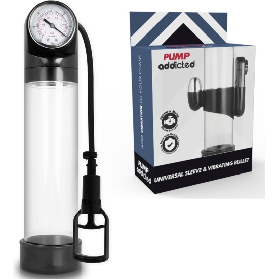 Pump Addicted RX9 TRANSPARENT VIBRATOR