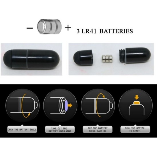 Pretty Love Flirtation PRETTY LOVE - FLIRTATION STEWARD BLACK VIBRATION THIMBLE