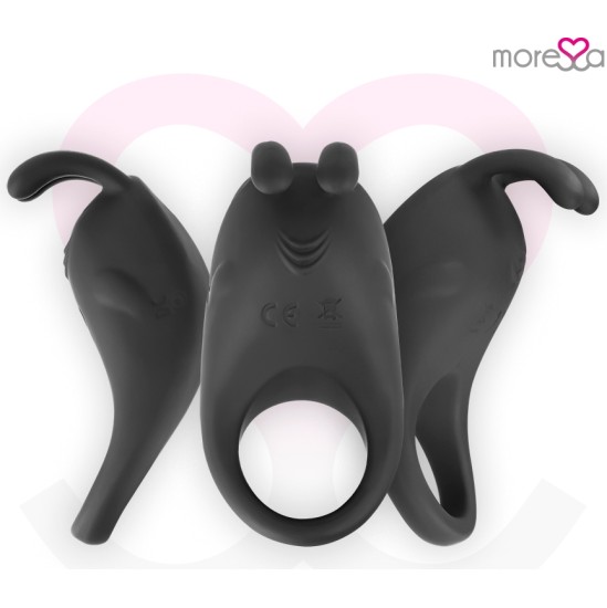 Moressa BRAD PREMIUM SILICONE RECHARGEABLE BLACK