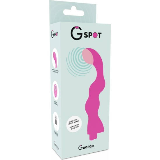 G-Spot GEORGE VIBRATOR GUM PINK