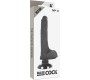 Basecock REALISTIC VIBRATOR 2-1 BLACK 18.5 CM -O- 4 CM