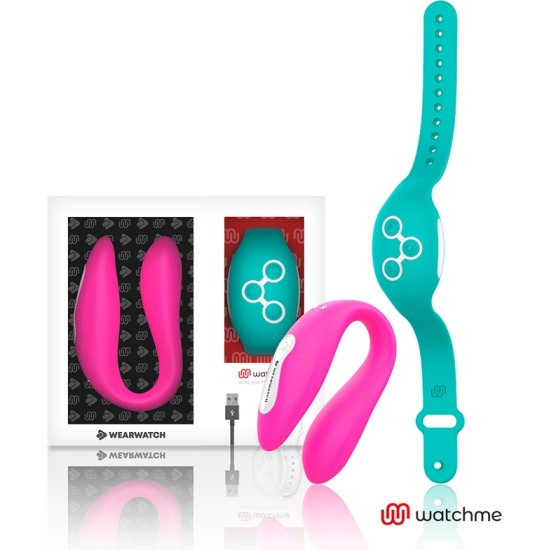 Wearwatch DUAL TECHNOLOGY WATCHME VIBRATOR FUCHSIA / SEAWATER