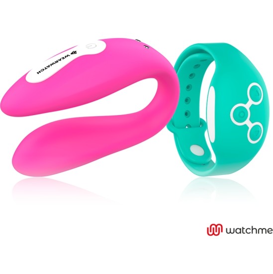 Wearwatch DUAL TECHNOLOGY WATCHME VIBRATOR FUCHSIA / SEAWATER