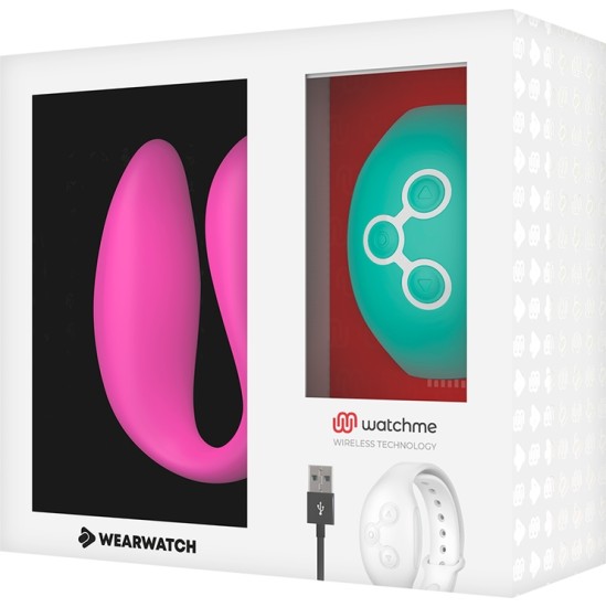 Wearwatch DUAL TECHNOLOGY WATCHME VIBRATOR FUCHSIA / SEAWATER