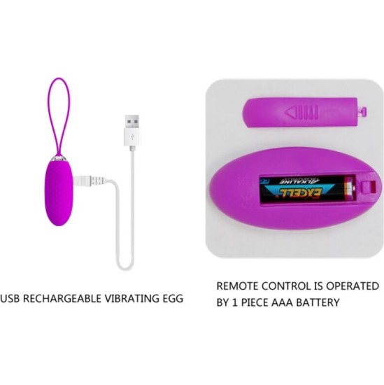 Pretty Love Smart PRETTY LOVE - JOANNA VIBRATING EGG REMOTE CONTROL 12 MODES