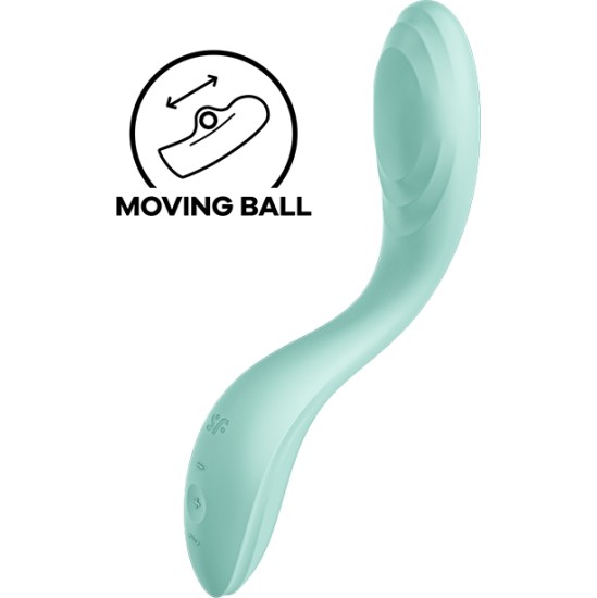 Satisfyer Vibrator SATISFYER - RRROLLING PLEASURE GSPOT VIBRATOR GREEN