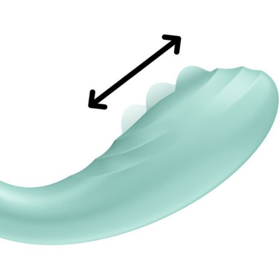 Satisfyer Vibrator SATISFYER - RRROLLING PLEASURE GSPOT VIBRATOR GREEN