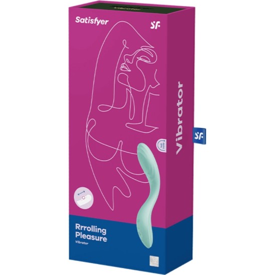 Satisfyer Vibrator SATISFYER - RRROLLING PLEASURE GSPOT VIBRATOR GREEN