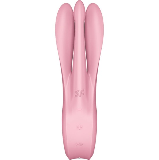 Satisfyer Vibrator SATISFYER - THREESOME 1 VIBRATOR PINK