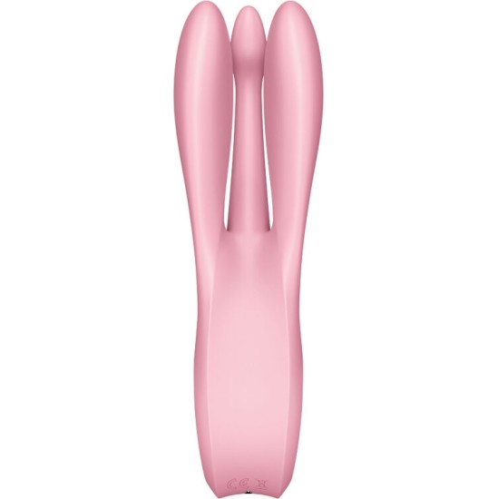 Satisfyer Vibrator SATISFYER - THREESOME 1 VIBRATOR PINK
