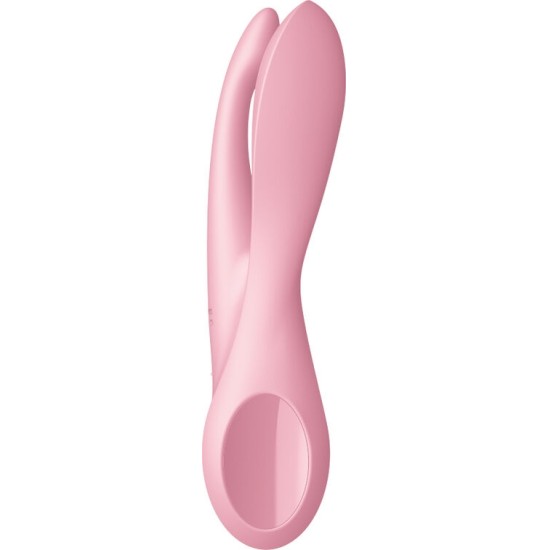 Satisfyer Vibrator SATISFYER - THREESOME 1 VIBRATOR PINK