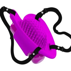 Pretty Love Flirtation PRETTY LOVE - HEARTBEAT CLITORIS MASSAGER 10 VIBRATION MODES PURPLE