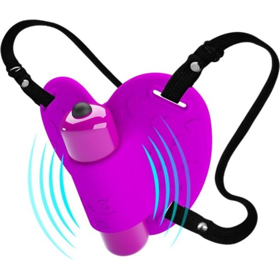 Pretty Love Flirtation PRETTY LOVE - HEARTBEAT CLITORIS MASSAGER 10 VIBRATION MODES PURPLE