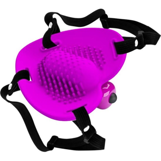 Pretty Love Flirtation PRETTY LOVE - HEARTBEAT CLITORIS MASSAGER 10 VIBRATION MODES PURPLE