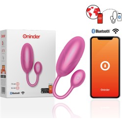 Oninder TOKYO VIBRATING EGG PINK 7.5 X 3.2 CM FREE APP