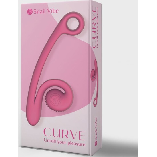 Snail Vibe CURVE VIBRATOR PINK