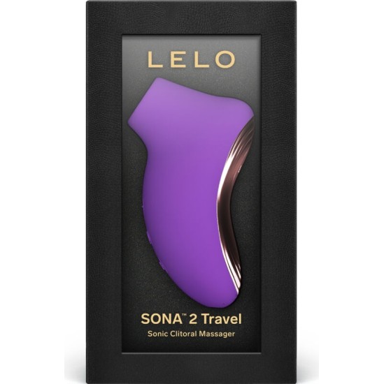 Lelo SONA 2 TRAVEL PURPLE SONIC CLITORIS MASSAGER
