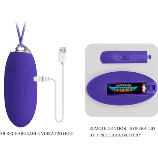 Pretty Love Youth PRETTY LOVE - JENNY YOUTH VIOLATING EGG REMOTE CONTROL VIOLET