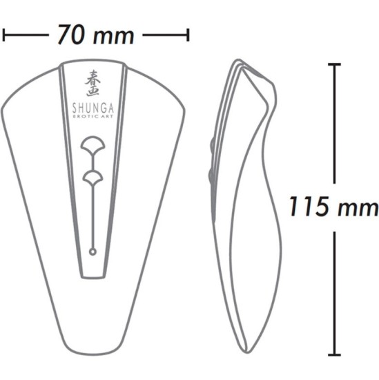 Shunga Toys SHUNGA - OBI INTIMATE MASSAGER FUCHSIA