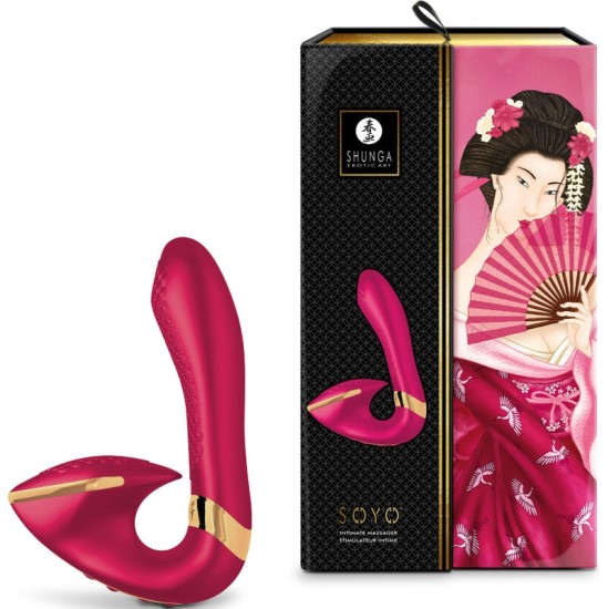 Shunga Toys SHUNGA - SOYO INTIMATE MASSAGER FUCHSIA