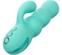 Calexotics DEL MAR DIVA VIBRATOR RABBIR AQUA GREEN BY CALIFORNIA DREAMING