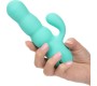 Calexotics DEL MAR DIVA VIBRATOR RABBIR AQUA GREEN BY CALIFORNIA DREAMING