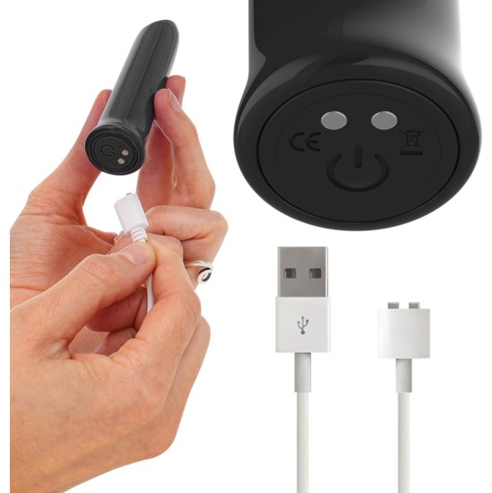 Intense Fun INTENSE - TODRICK BLACK CLITORAL STIMULATING BULLET