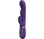 Pretty Love SHANIA TRIPLE RABBIT VIBRATOR MULTIFUNCTION PURPLE