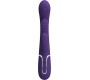 Pretty Love SHANIA TRIPLE RABBIT VIBRATOR MULTIFUNCTION PURPLE