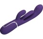 Pretty Love SHANIA TRIPLE RABBIT VIBRATOR MULTIFUNCTION PURPLE