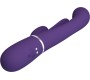 Pretty Love SHANIA TRIPLE RABBIT VIBRATOR MULTIFUNCTION PURPLE