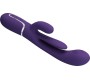 Pretty Love SHANIA TRIPLE RABBIT VIBRATOR MULTIFUNCTION PURPLE