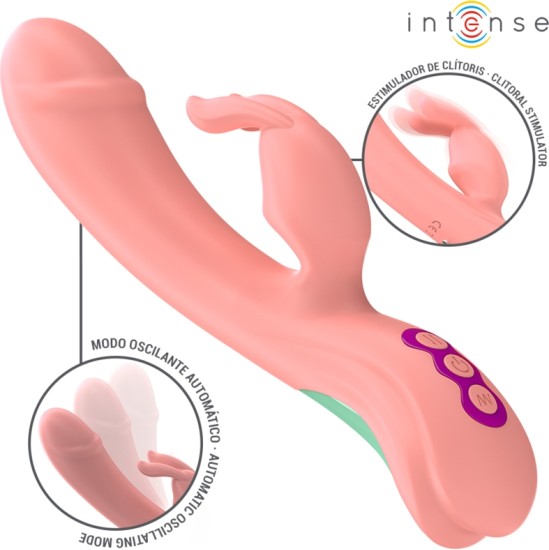 Intense Fun INTENSE - RACHEL RABBIT VIBRATOR 5 VIBRATIONS PINK