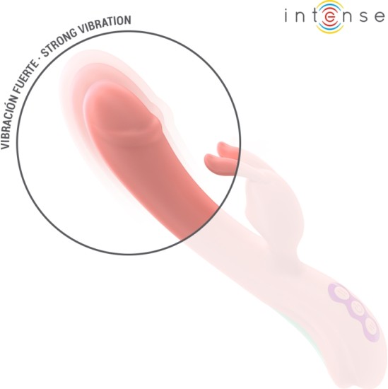 Intense Fun INTENSE - RACHEL RABBIT VIBRATOR 5 VIBRATIONS PINK